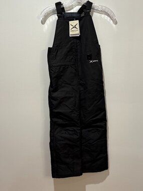 NWT - Kids Black Arctix Snow High Bib Pants - Size XS (6/7)